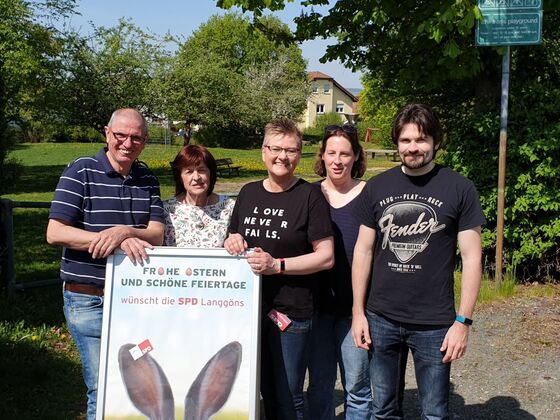 Das zufriedene SPD-Team nach der Veranstaltung
