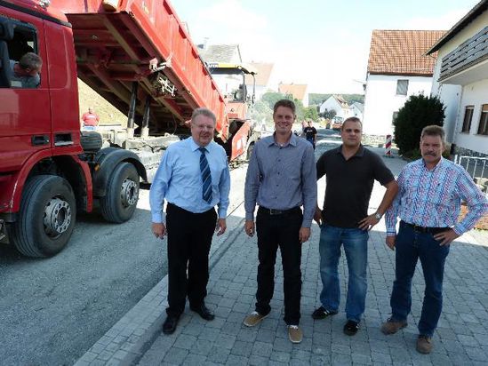 (v. l.): Horst Röhrig, Daniel Seipp, Jan Schäfer und Uwe Sennlaub