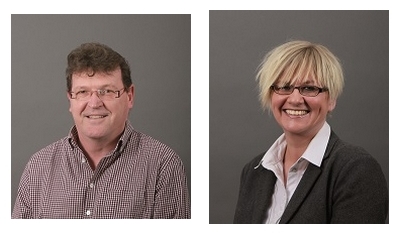 v.l: Thomas Schmidt, Anja Asmussen