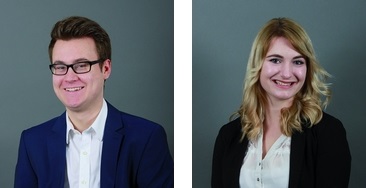 v.l.: Tobias Koritkowski, Marie Struse